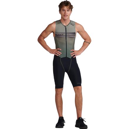 2XU - Aero Sleeved Trisuit - Men's