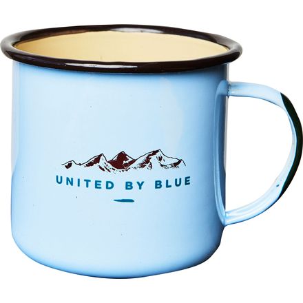 United by Blue - Rise & Grind Enamel Steel Mug