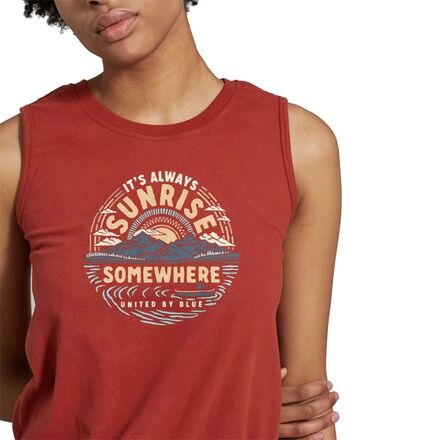 United by Blue - Sunrise Somewhere Muscle Tank Top - Women's