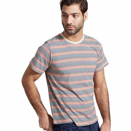 United by Blue - Striped Pocket Tee - Men's