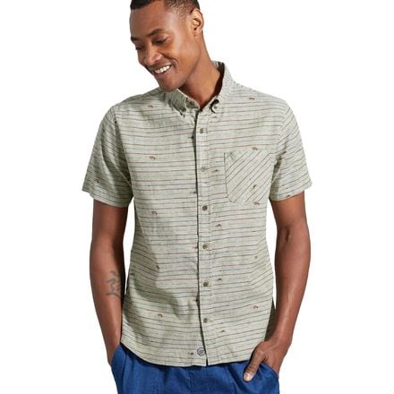 United by Blue Allday Chambray Short-Sleeve Button-Down Shirt - Men's ...