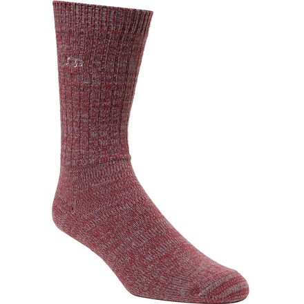 UGG - Trey Rib Knit Slouchy Crew Sock - Merlot