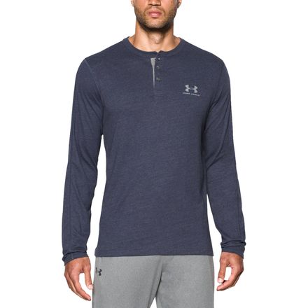 Under Armour - Triblend Henley Shirt - Men's