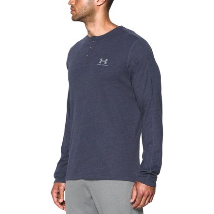 Under Armour - Triblend Henley Shirt - Men's