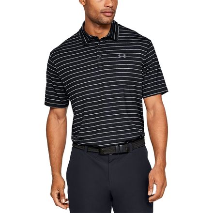 Under Armour - Playoff 2.0 Polo Shirt - Men's - Black/Jet Gray/Pitch Gray