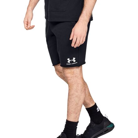 under armour men's sportstyle terry tapered shorts
