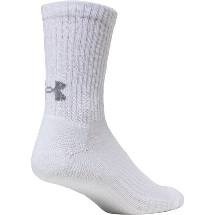 Under Armour Training Cotton Crew Sock - 3-Pack - Clothing