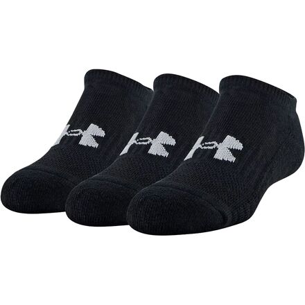 Under Armour - Training Cotton No-Show Sock - 3-Pack - Kids'