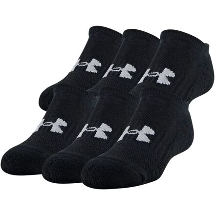Under Armour - Training Cotton No-Show Sock - 6-Pack - Kids'