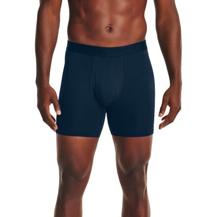 Under Armour - Tech Mesh 6in Underwear - 2-Pack - Men's - Academy/Mod Gray