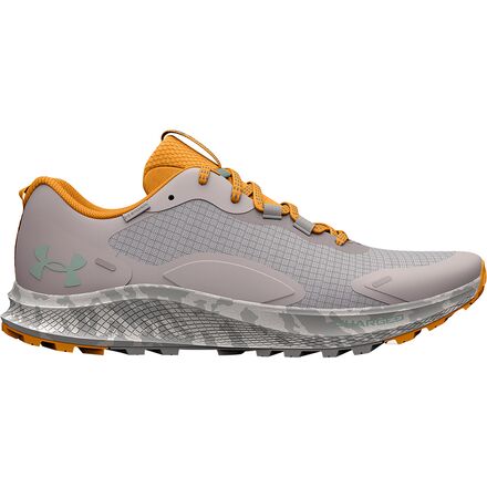 Under Armour - Charged Bandit Trail 2 Storm Running Shoe - Women's - Ghost Gray/Orange Ice/Opal Green