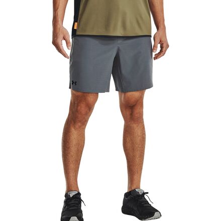 Grey Under Armour Cage Mens Training Shorts 