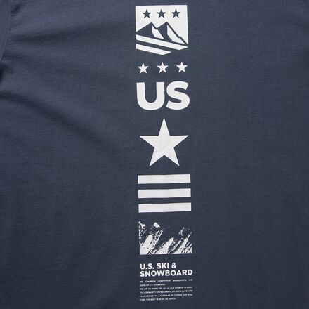 US Ski and Snowboard - Front Banner T-Shirt