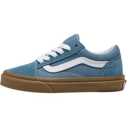 Vans - Old Skool Shoe - Kids' - Blue/True White