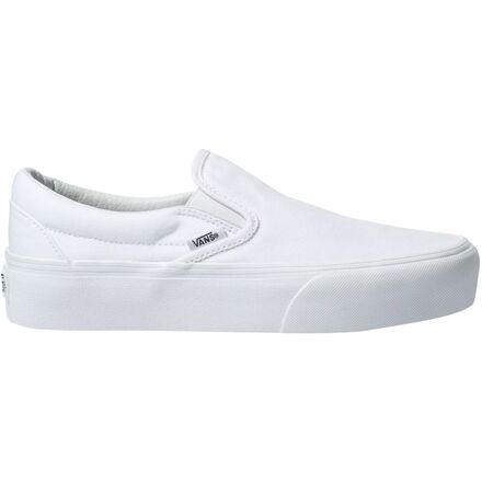 Vans - Classic Slip-On Platform Shoe - Women's - True White