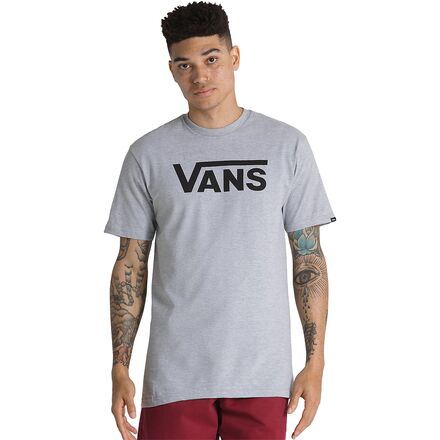 Vans - Classic Short-Sleeve T-Shirt - Men's - Athletic Heather/Black
