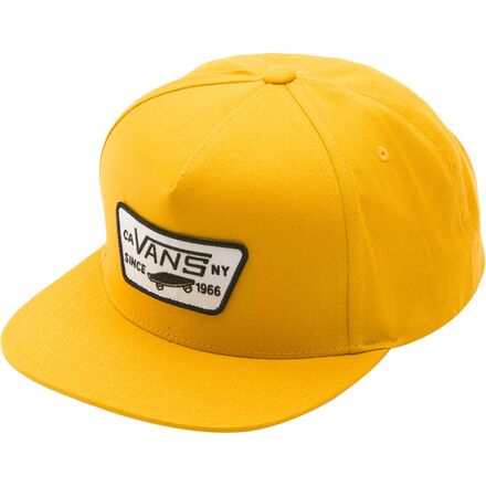 Vans - Full Patch Snapback Hat - Golden Yellow