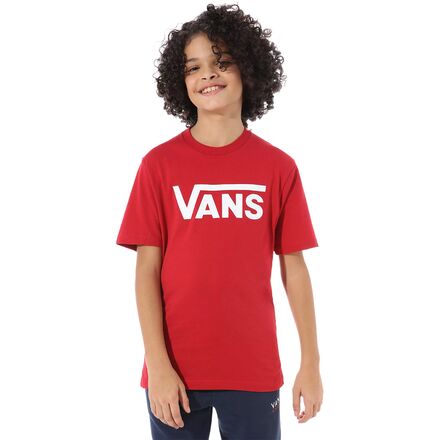 Vans - Vans Classic Shirt - Boys' - Chili Pepper/White