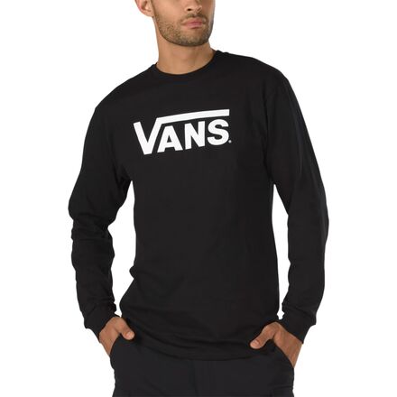 Vans - Classic Long-Sleeve T-Shirt - Men's - Black/White