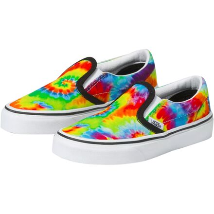 Vans - Tie Dye Classic Slip-On Skate Shoe - Kids'