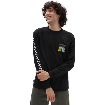 Vans - Off The Wall Stacked Up Long-Sleeve T-Shirt - Men's - Black