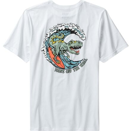 Vans - Off The Wall Surf Dino Short-Sleeve Graphic T-Shirt - Kids' - White