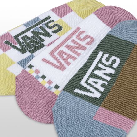 Vans - Check It Canoodle Sock 3-Pack - Girls'