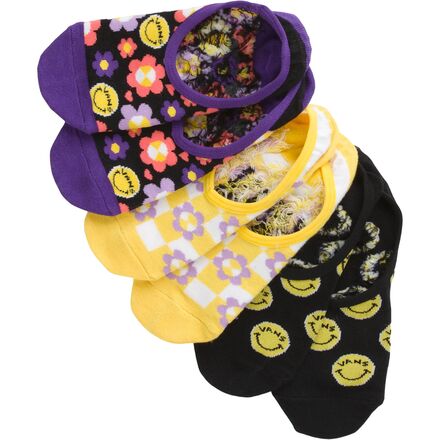 Vans - Radically Happy Canoodle Sock - 3-Pack - Girls'