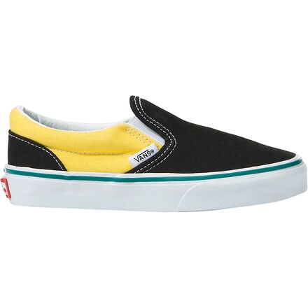 Vans - Color Block Classic Slip-On Shoe - Kids' - Color Block Black/Multi