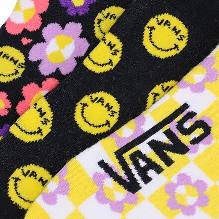 Vans - Radically Happy Canoodle Sock - 3-Pack - Women's