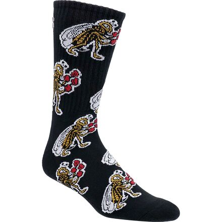 Vans - Red Rose Crew Sock