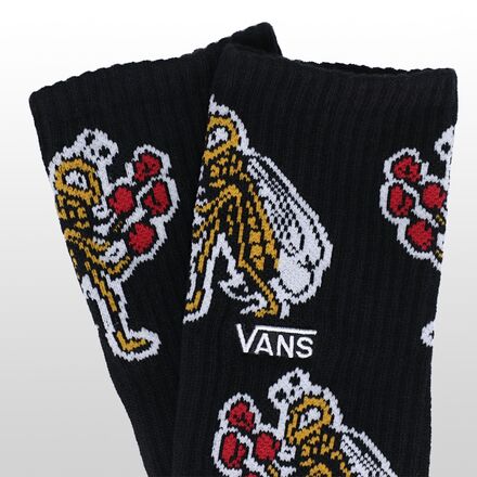 Vans - Red Rose Crew Sock