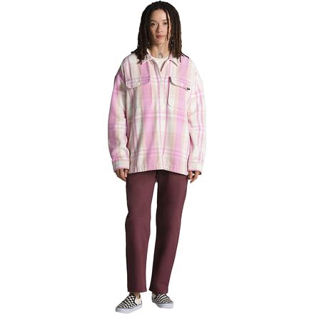 Vans Eliza Oversized Woven Shacket - Women's - Clothing