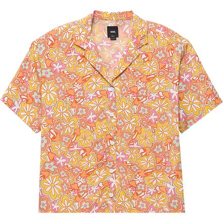 Vans - Resort Floral Woven Short-Sleeve Shirt - Women's