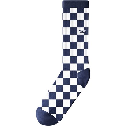Checkerboard Crew Sock - Men's