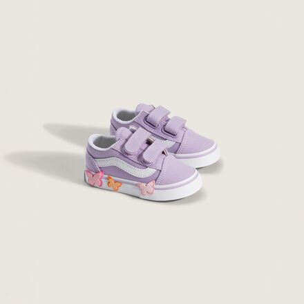 Vans - Old Skool V Butterfly Shoe - Toddlers'
