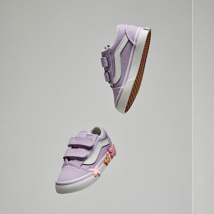 Vans - Old Skool V Butterfly Shoe - Toddlers'