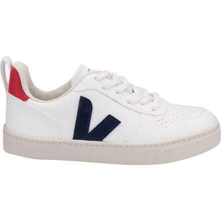 Veja - V-10 Laces Sneaker - Toddlers' - White Cobalt Pekin