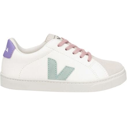 Veja - Esplar Laces Sneaker - Kids' - Extra White/Matcha/Lavander