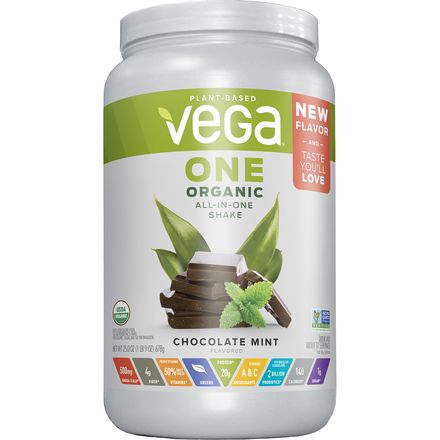 Vega Nutrition - One Organic Shake - Large Tub - Chocolate Mint