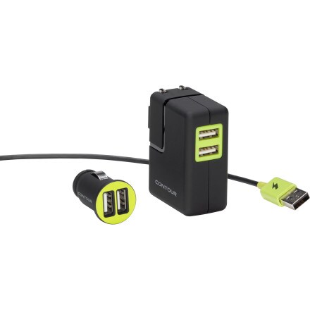Contour - Camera Charge Kit - Wall & Car Charger