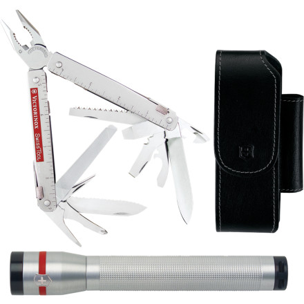 Victorinox - SwissTool with Pouch and AAA LED Flashlight