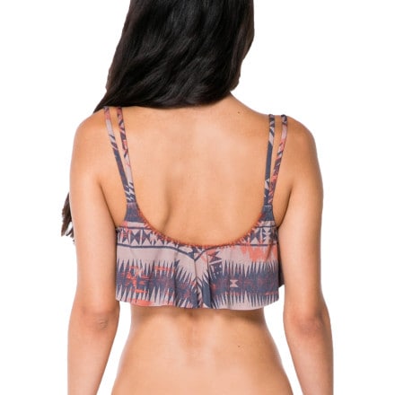 Volcom - Notaho Ruffle Crop Bikini Top - Women's