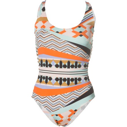Volcom Party Crasher One-Piece Swimsuit - Women's - Clothing