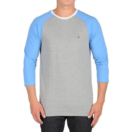 Volcom - Fall Peaks Raglan T-Shirt - 3/4-Sleeve - Men's