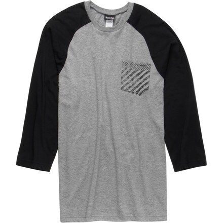 Volcom - No Salteeze Raglan T-Shirt - 3/4-Sleeve - Men's