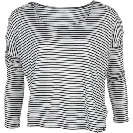 Volcom - Lived In Stripe T-Shirt - Long-Sleeve - Women's
