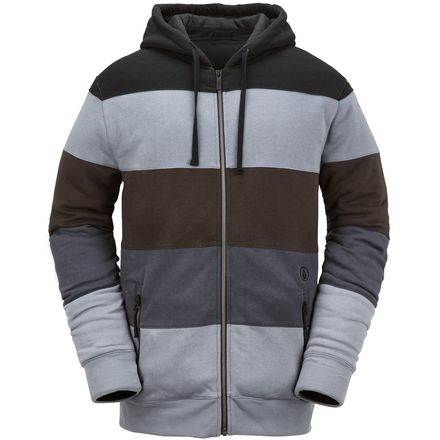 Volcom - Staggered Insulated Fleece Hooded Jacket - Men's