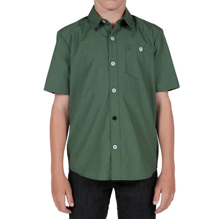 Volcom - Everett Solid Shirt - Short-Sleeve - Boys'