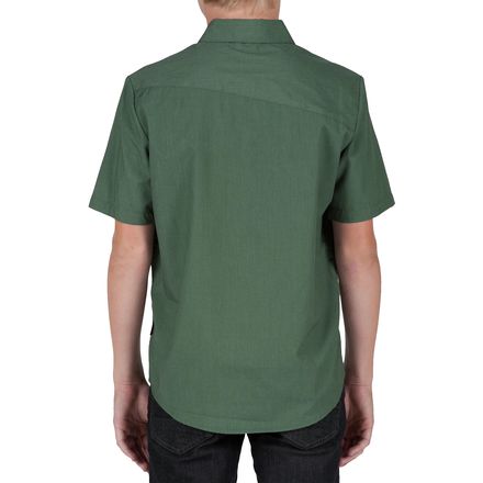 Volcom - Everett Solid Shirt - Short-Sleeve - Boys'